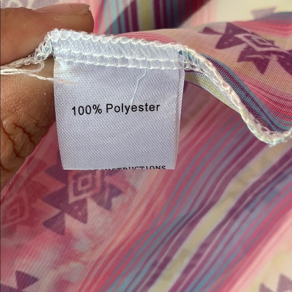 Grace & Emma Southwest print Kimono - Picture 7 of 13